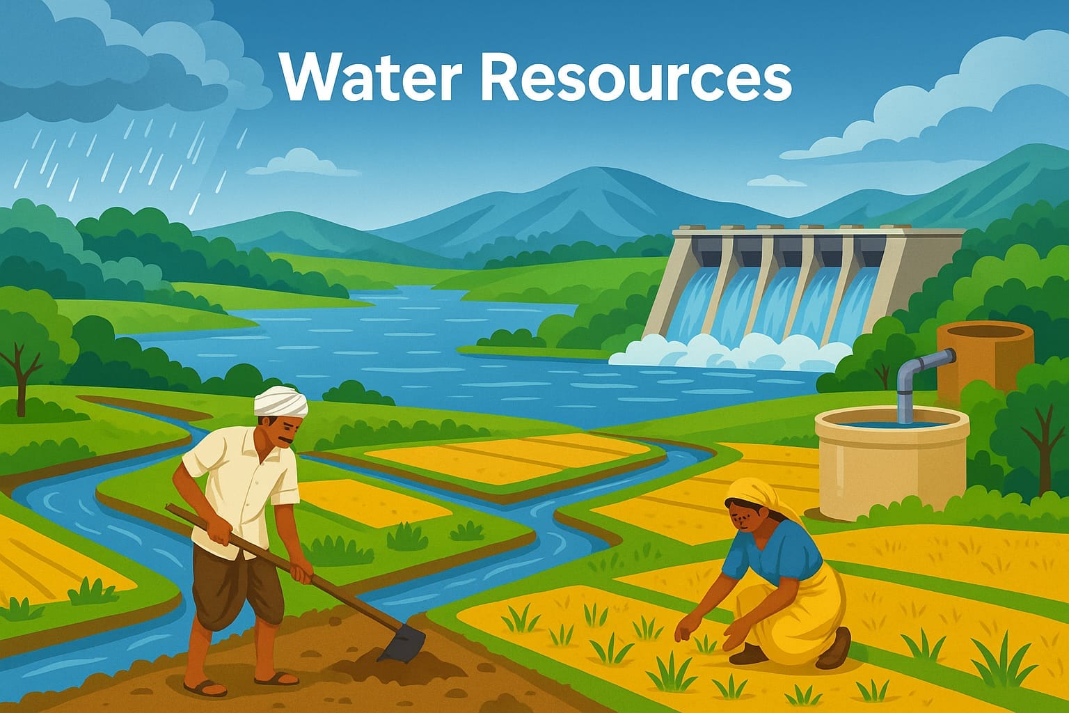 Water Resources class 10 notes