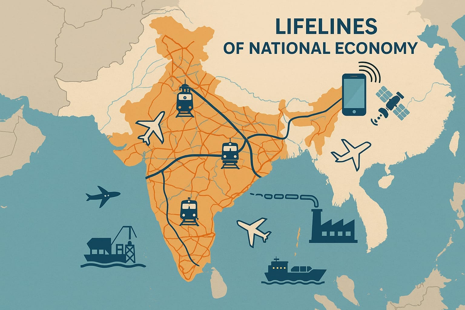 Lifelines Of National Economy Class 10 Notes