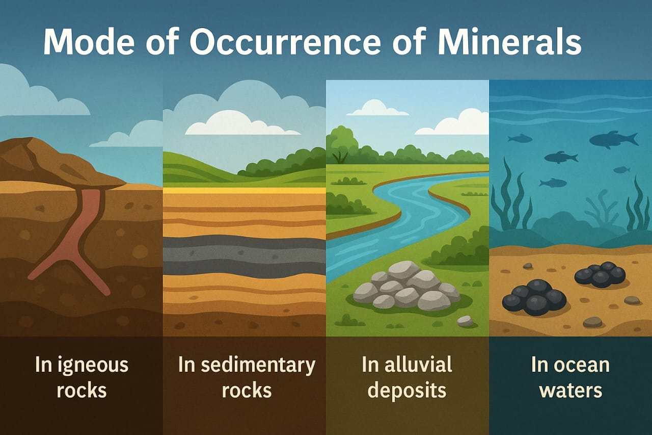 Minerals And Energy Resources Class 10 Notes