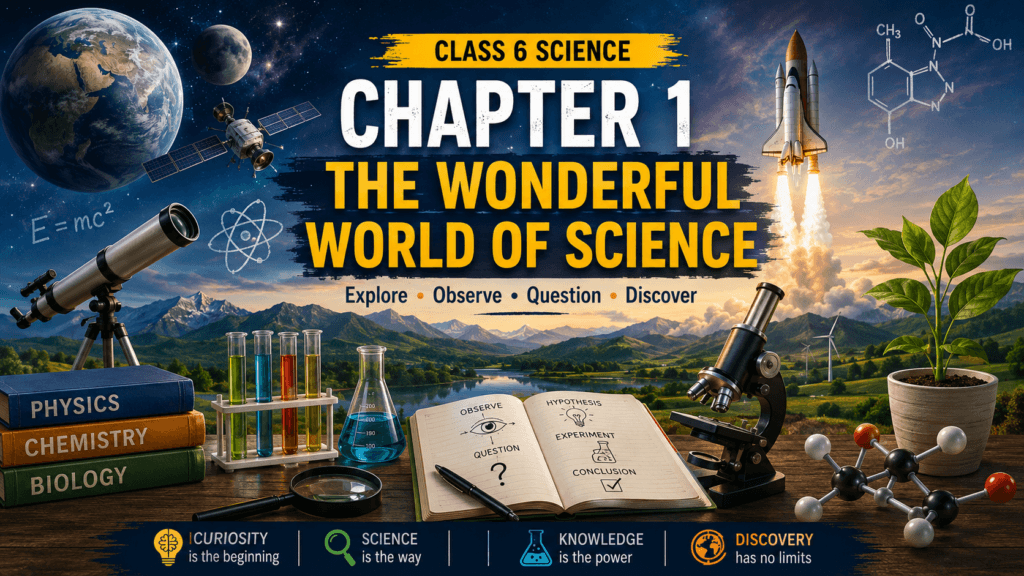 The Wonderful World of Science Class 6 Notes