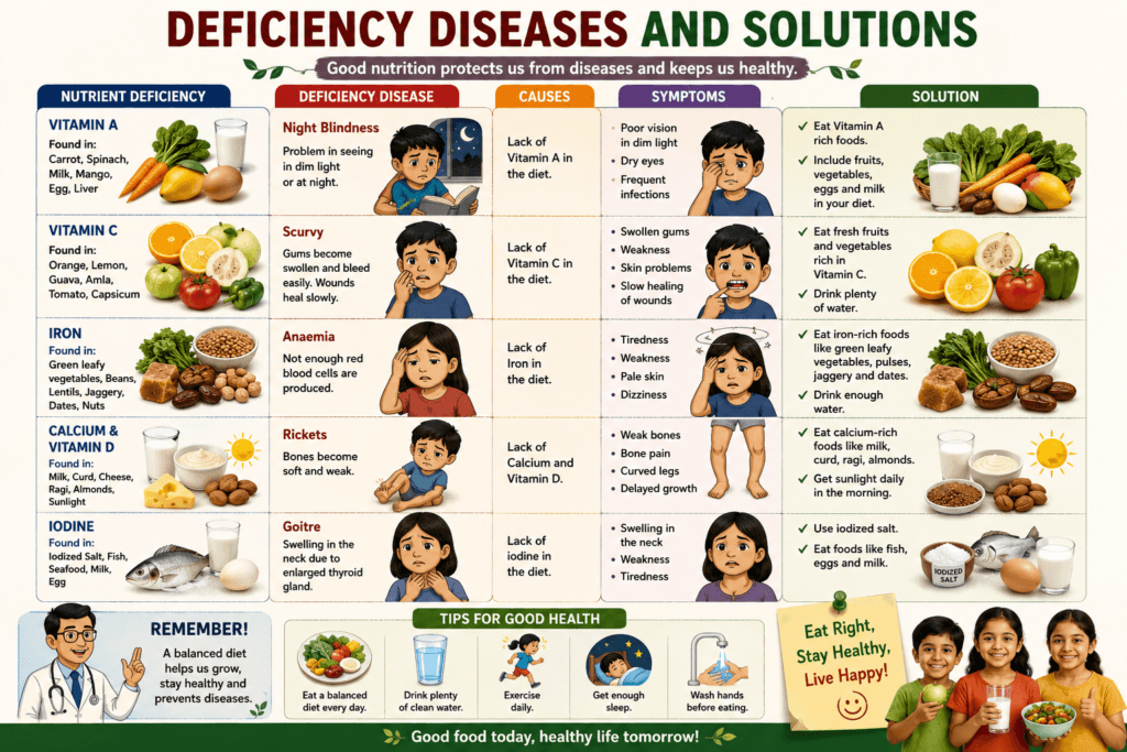 Mindful Eating Class 6 Notes