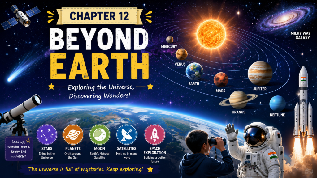 Beyond Earth Class 6 Worksheet